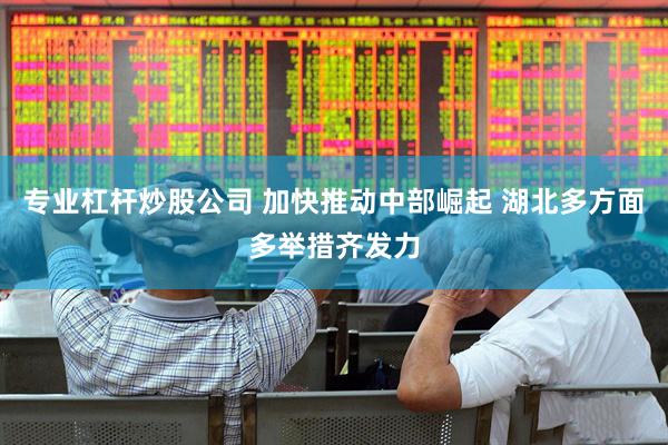 专业杠杆炒股公司 加快推动中部崛起 湖北多方面多举措齐发力